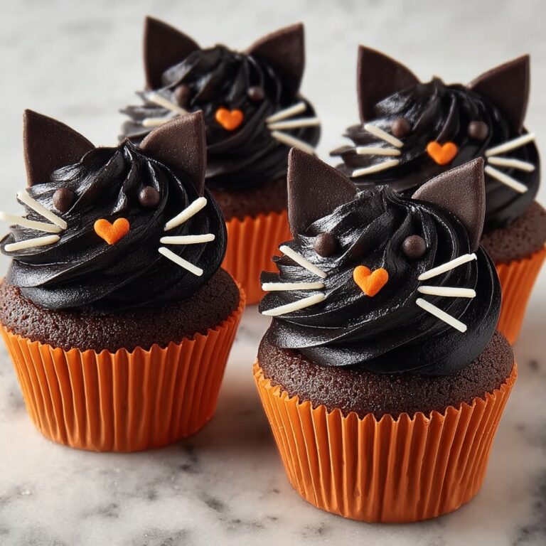 Black Cat Cupcakes Recipe