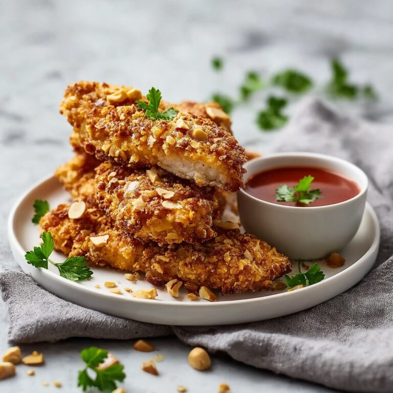 Crispy Pecan Crusted Chicken Tenders Recipe