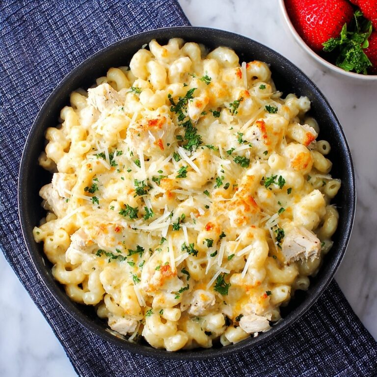 Chicken Alfredo Pasta Bake Recipe