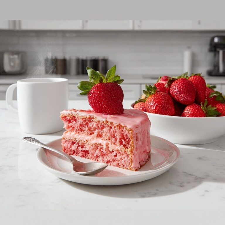Strawberry Honeybun Cake Recipe