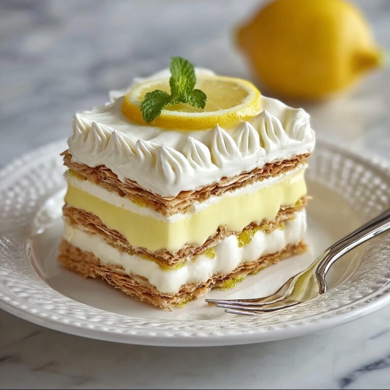No-Bake Lemon Eclair Cake Recipe