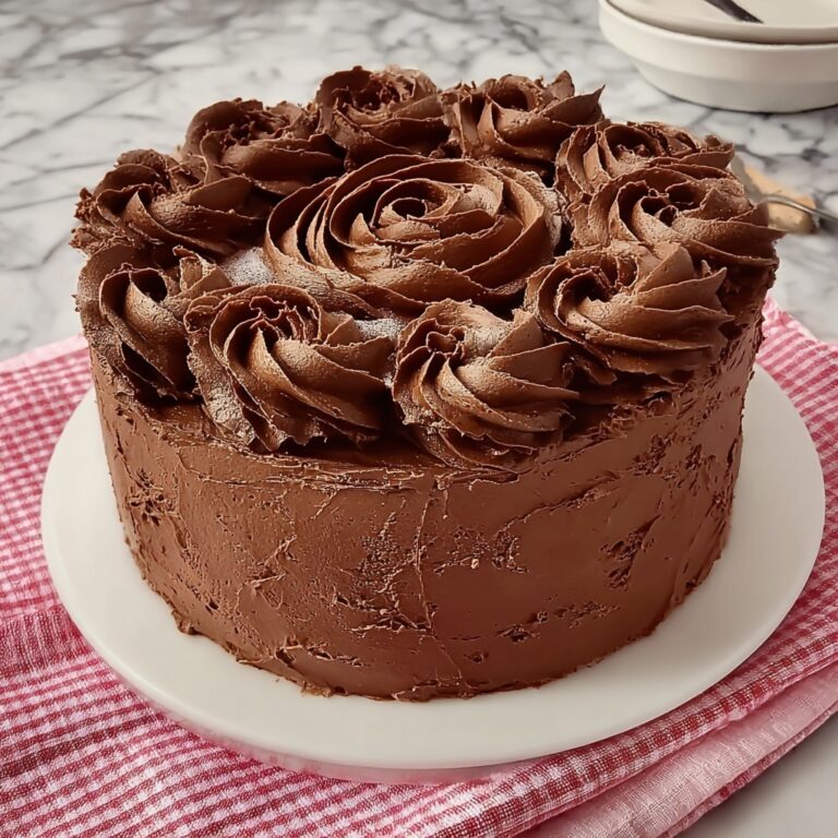 Mile High Chocolate Pound Cake Recipe