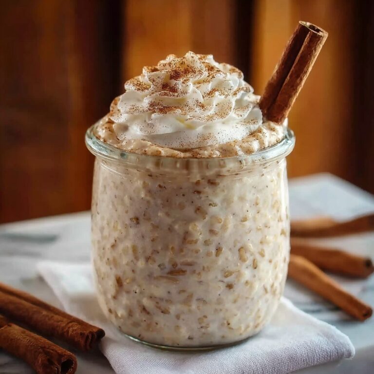 Easy Cinnamon Roll Overnight Oats Recipe