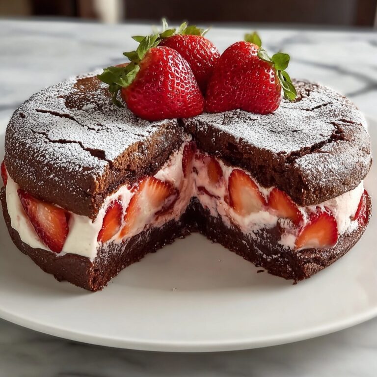 Easy Strawberry Earthquake Cake Recipe