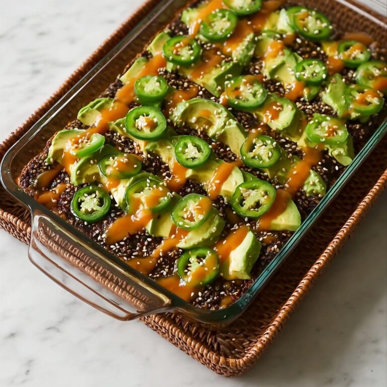 Spicy Salmon Sushi Bake Recipe