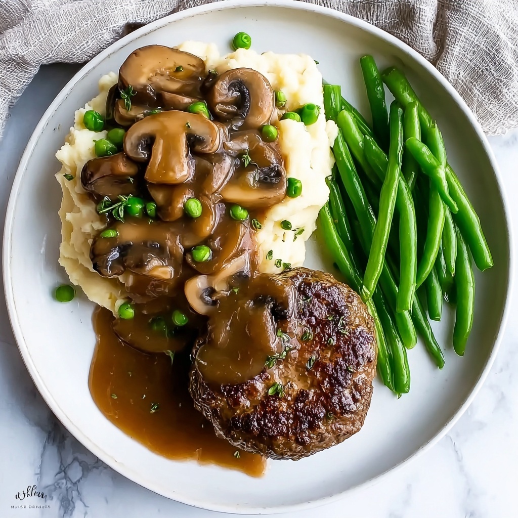 Bobby Flay Salisbury Steak Recipe - Recipe Image