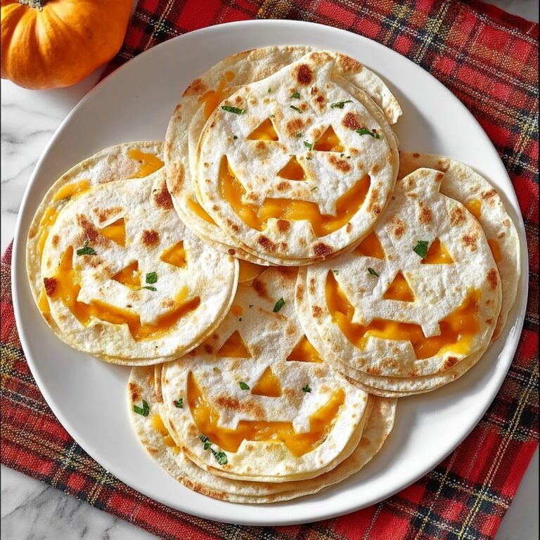 Jack o’ Lantern Quesadillas: A Spooky Halloween Recipe