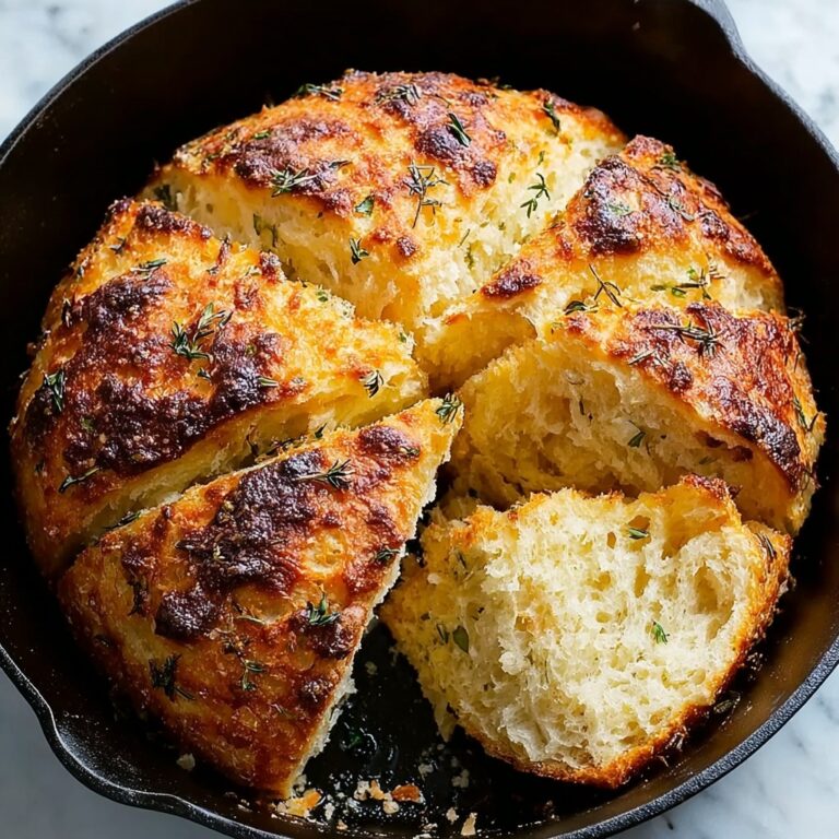 Skillet Herb Bread: Warm, Easy, and Flavor-Packed Delight Recipe