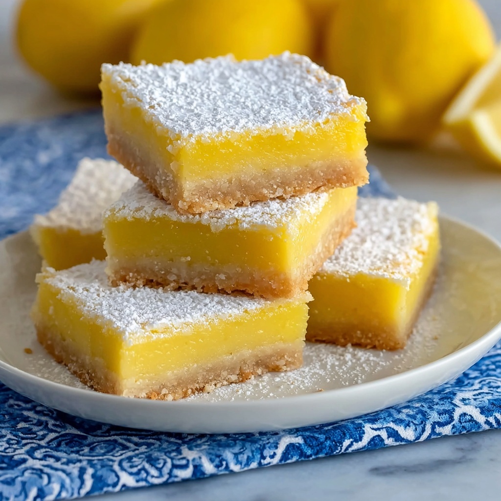 Easy Gluten-Free Lemon Bars Recipe - Recipe Image
