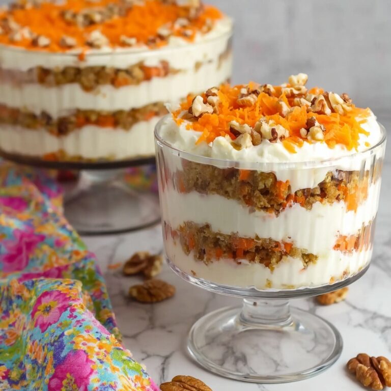 Delicious Carrot Cake Trifle Recipe