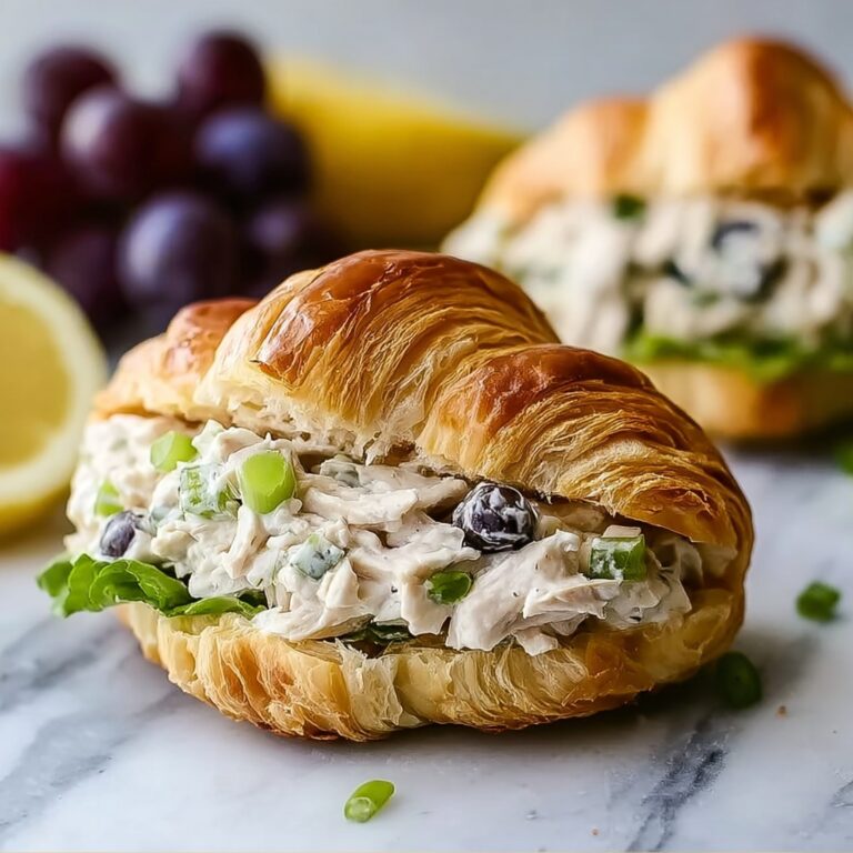 Chicken Salad Croissant Sandwiches Recipe