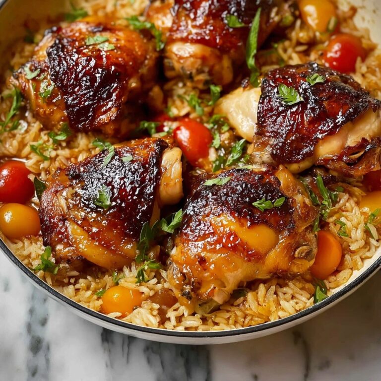 One-Pot Italian Tomato Chicken and Rice Recipe