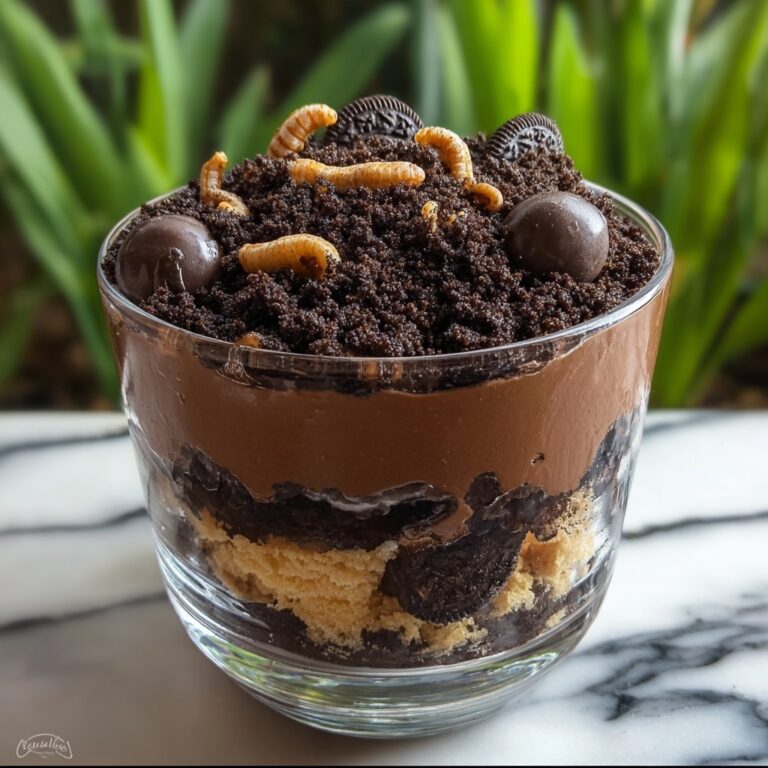 Creepy Crawly Dirt Pudding Recipe
