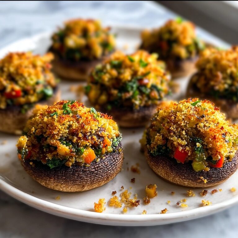Vegan Stuffed Mushrooms: 7 Irresistible Flavor Bombs Recipe