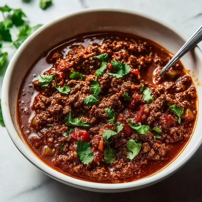 Slow Cooker No Bean Chili Recipe