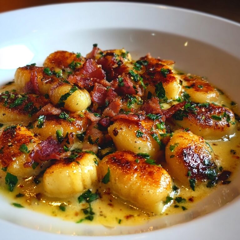 Gnocchi Carbonara Recipe