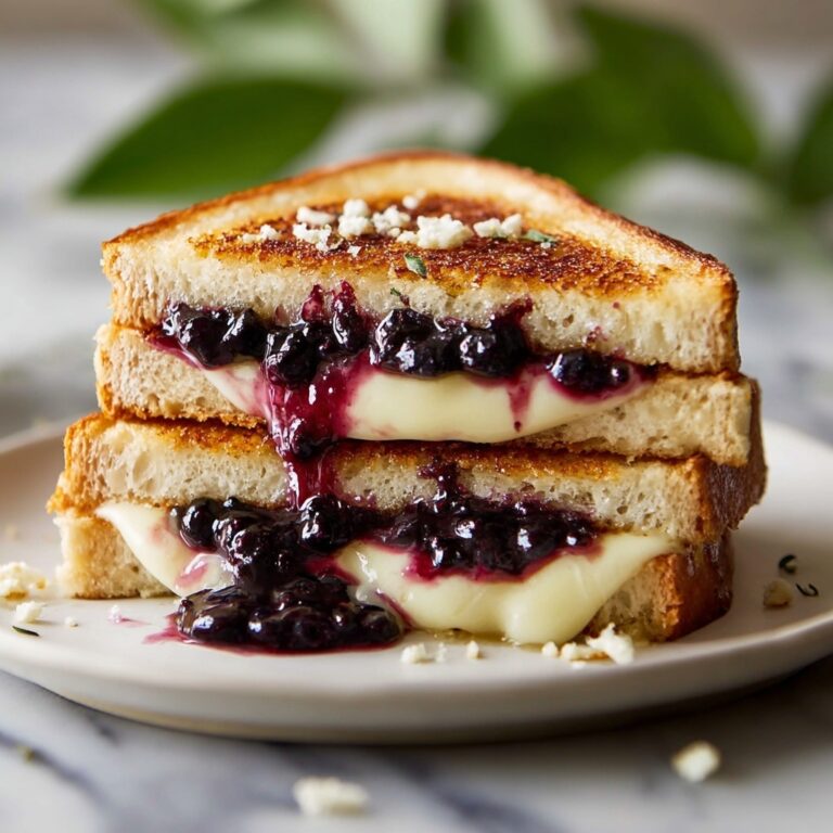 Balsamic Blackberry Bliss Grilled Cheese Recipe