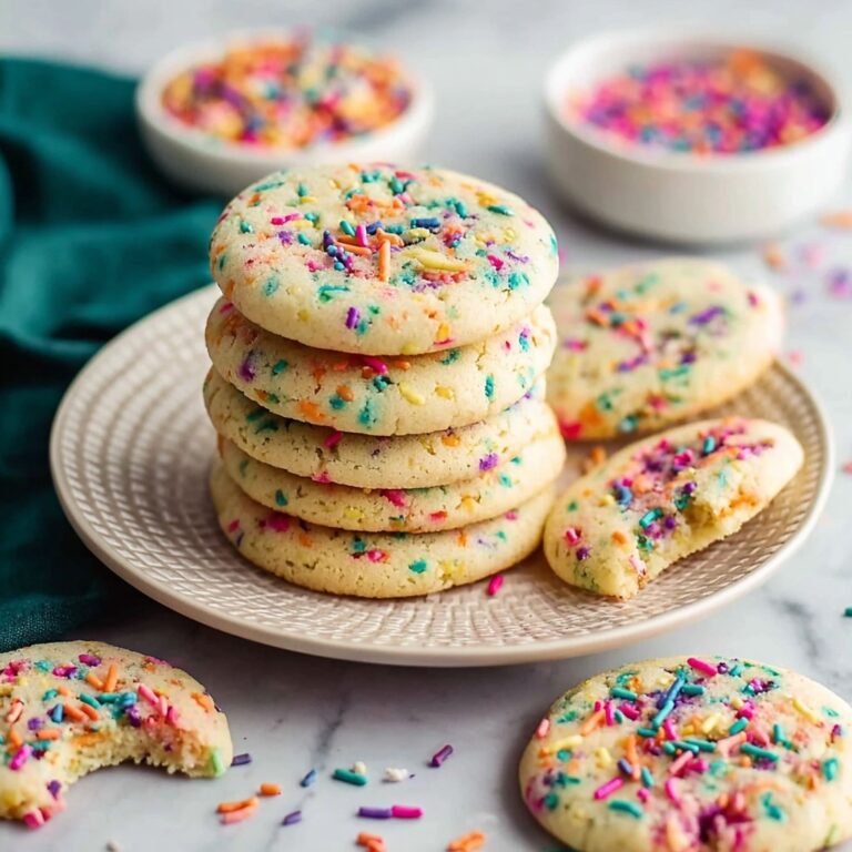Drop Style Sprinkle Sugar Cookies Recipe