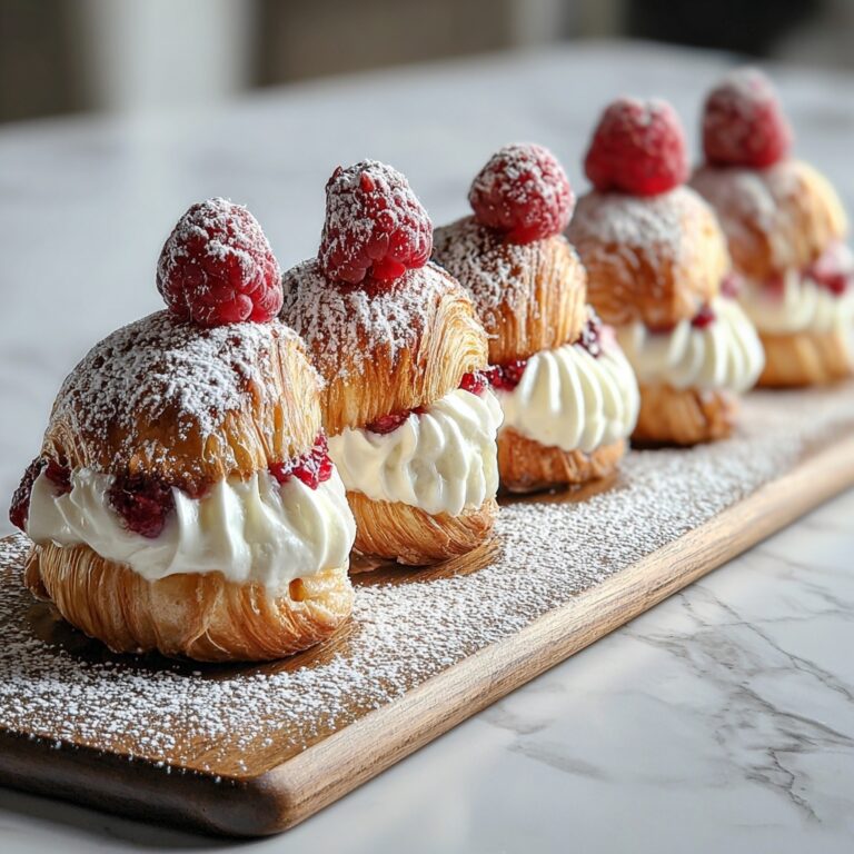 Cream Horns with Vanilla Whipped Cream Recipe