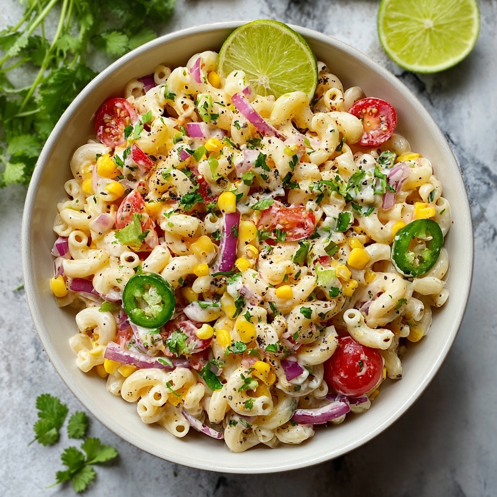 Mexican Macaroni Salad Fiesta Recipe - Recipe Image