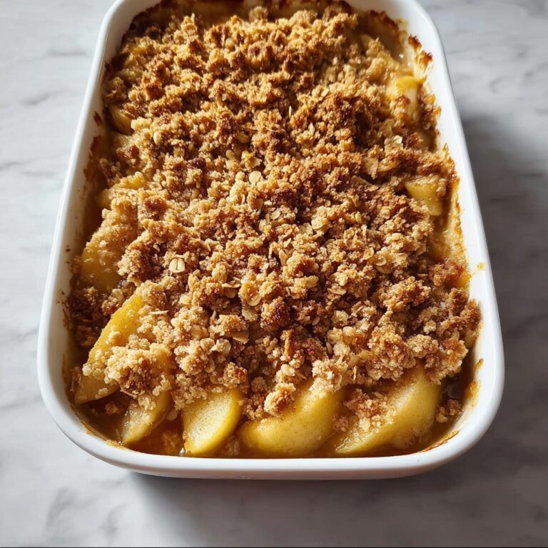 Vegan Apple Crisp Without Oats Recipe