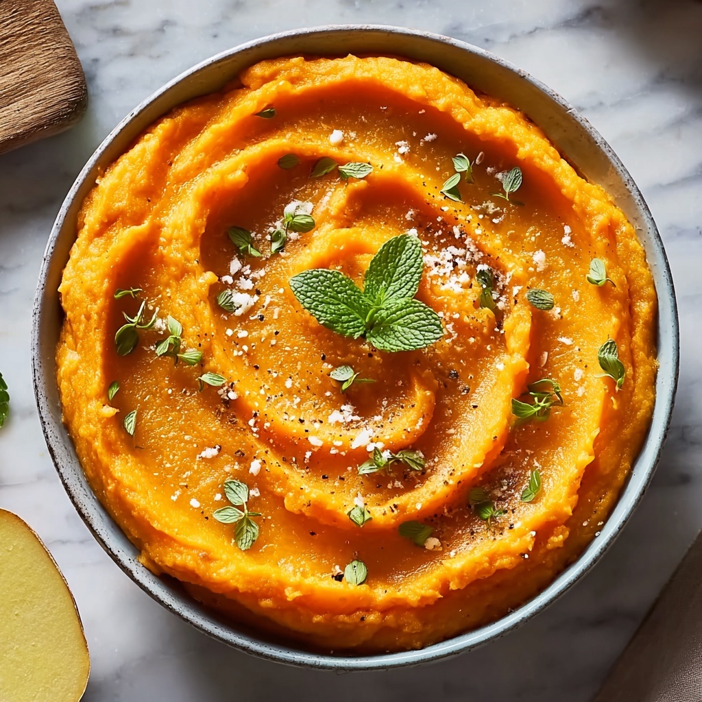 Creamy Maple Mashed Sweet Potatoes: A Soul-Warming Side Dish Recipe - Recipe Image
