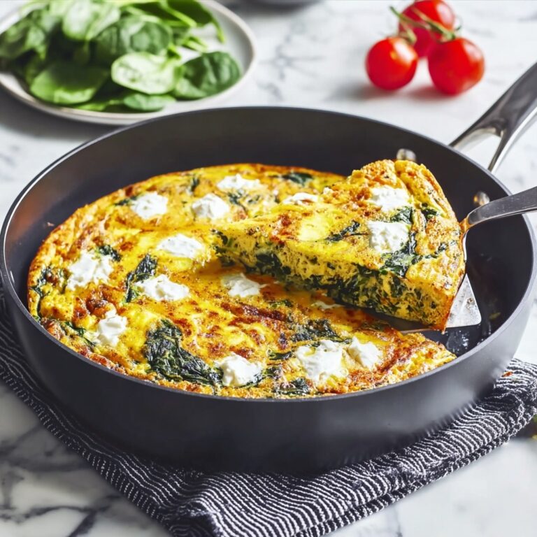 Savory Spinach Frittata Recipe
