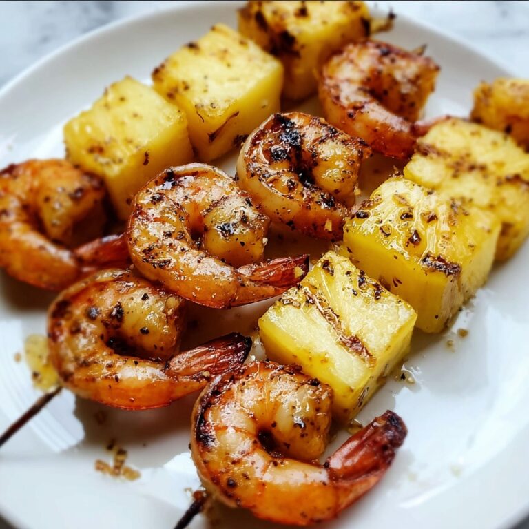 Grilled Shrimp & Pineapple Skewers: 5 Flavorful Tips to Savor Recipe