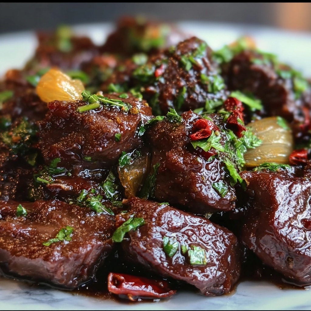 Slow Cooker Garlic Butter Beef with Creamy Potatoes Recipe - Recipe Image