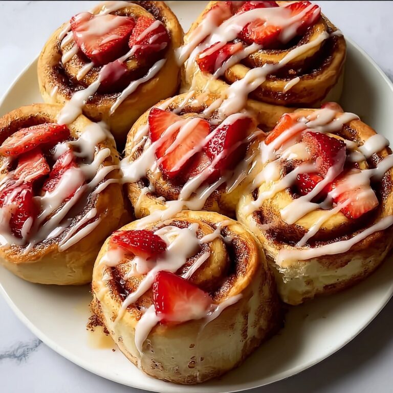 Strawberry Cinnamon Rolls Recipe