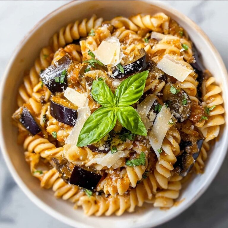 Eggplant Pasta Delight: A Mediterranean Magic Recipe