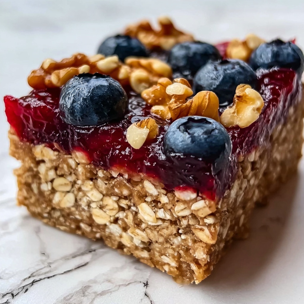 Wholesome Healthy Breakfast Bars for Energized Mornings Recipe - Recipe Image