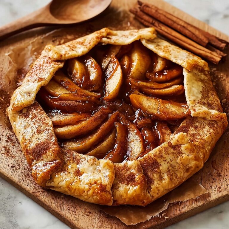Apple Galette with Flaky Crust Recipe