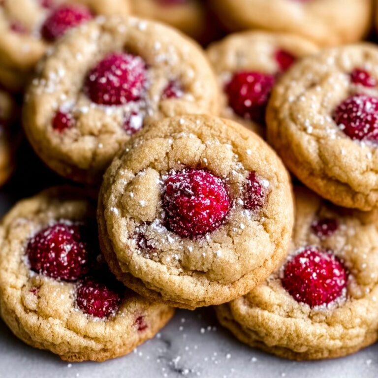 Brown Butter Raspberry Chocolate Chip Cookies Recipe