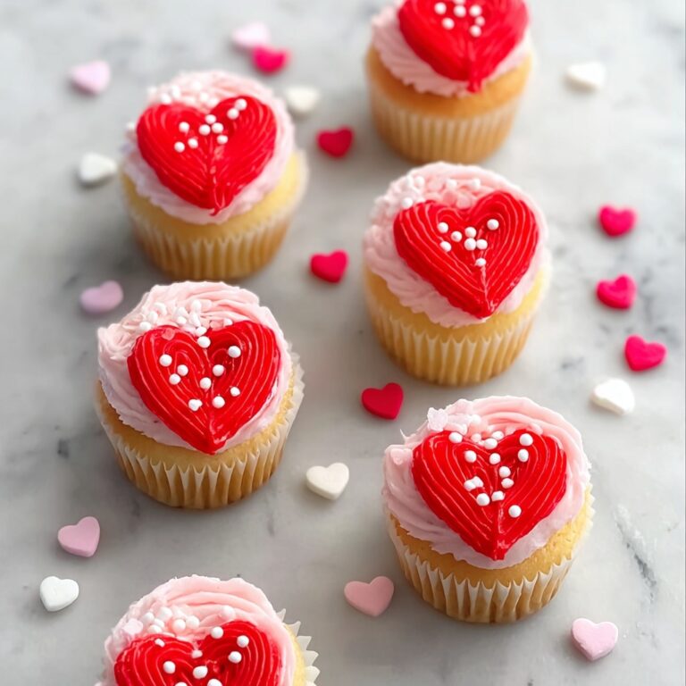 Heart-Shaped Cupcake Recipe