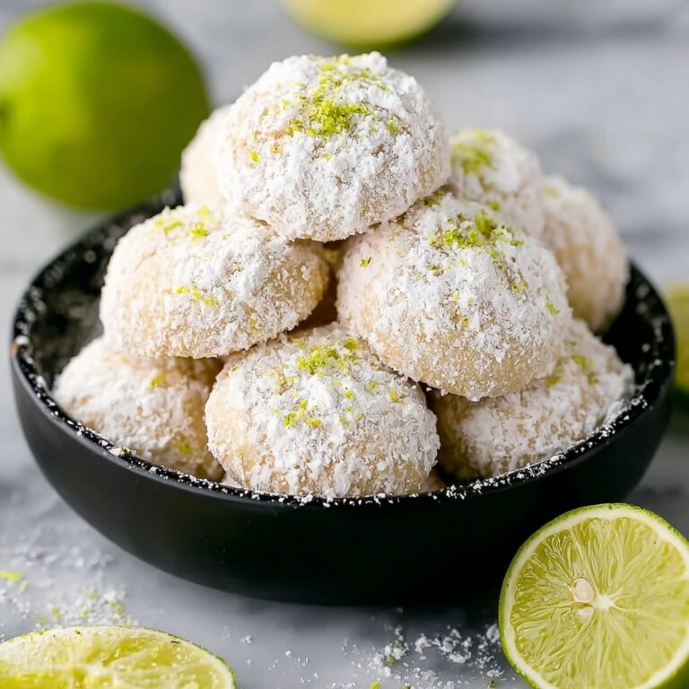 Lime Meltaways Cookies Recipe