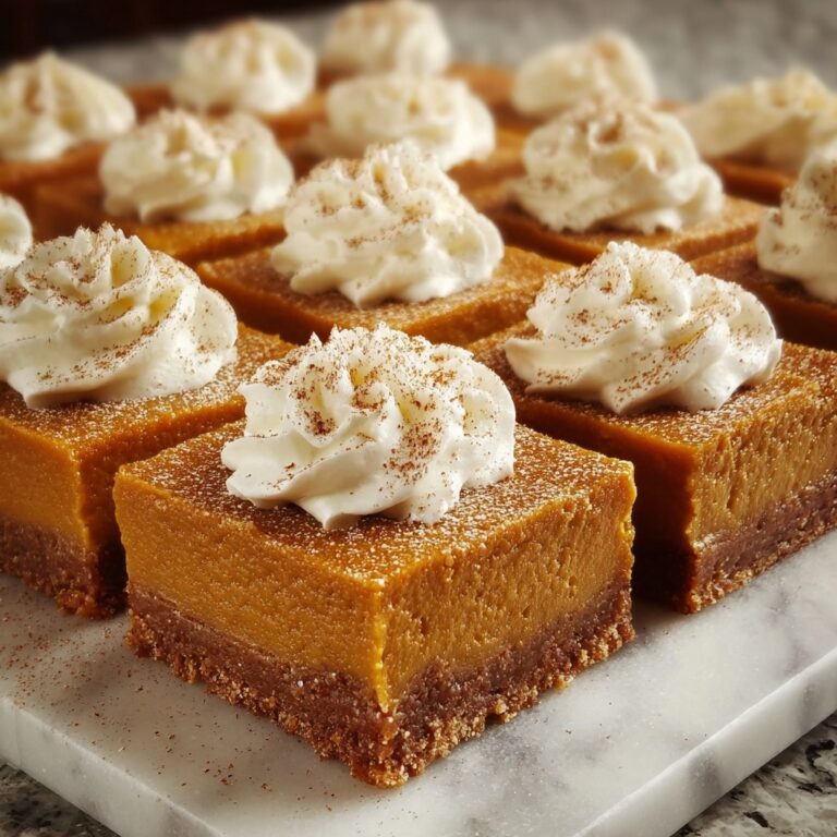 Enchanted Pumpkin Pie Bars Recipe