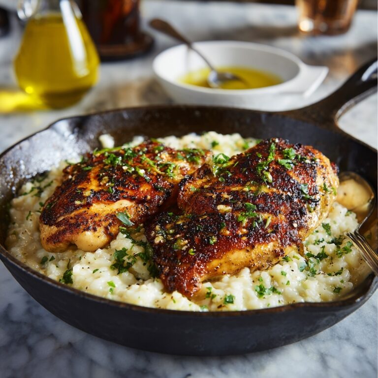Creamy Chicken Gloria with Mushrooms and Parmesan Recipe