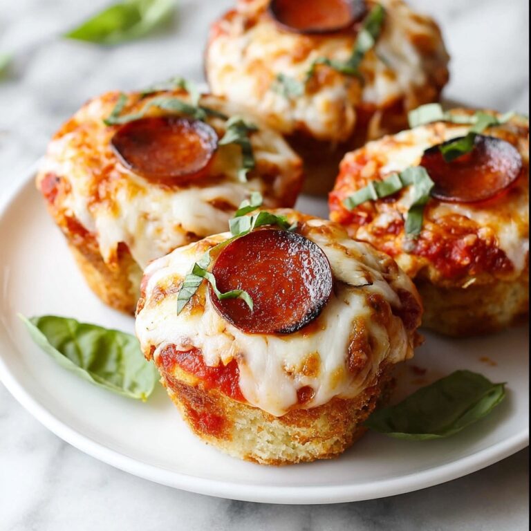 Deep Dish Pizza Cupcakes Recipe