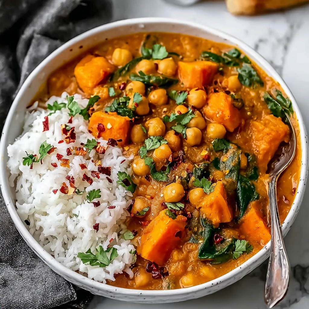 Sweet Potato and Chickpea Curry Recipe