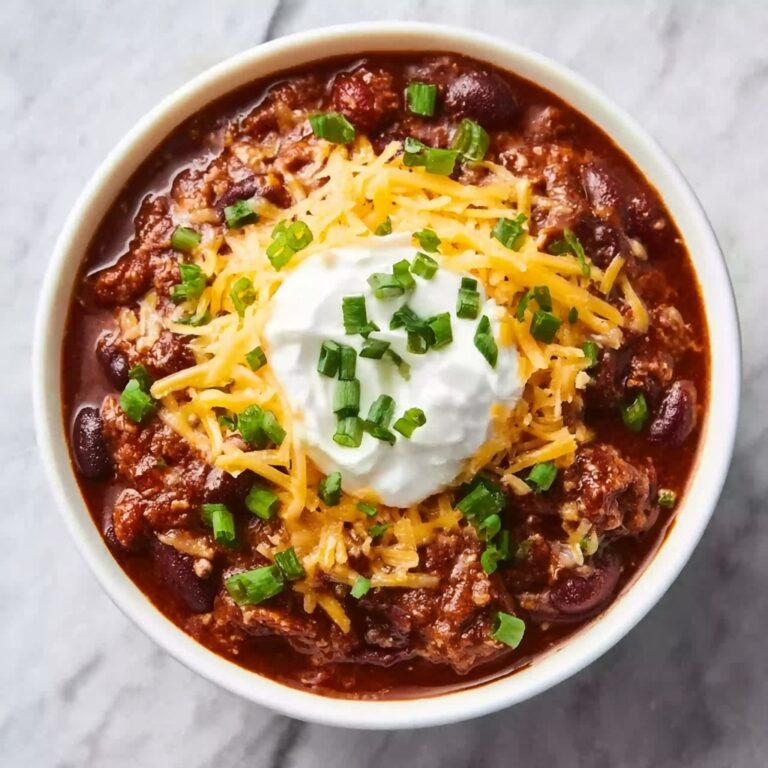 Homemade Chili Recipe