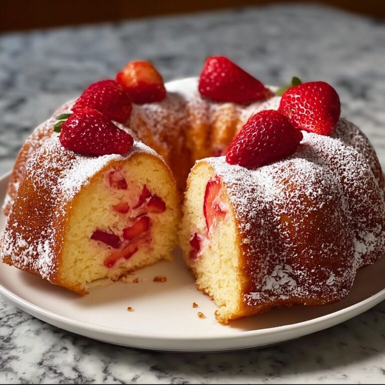 Mini Strawberry Bundt Cakes: 7 Sweet Bites of Joy Recipe