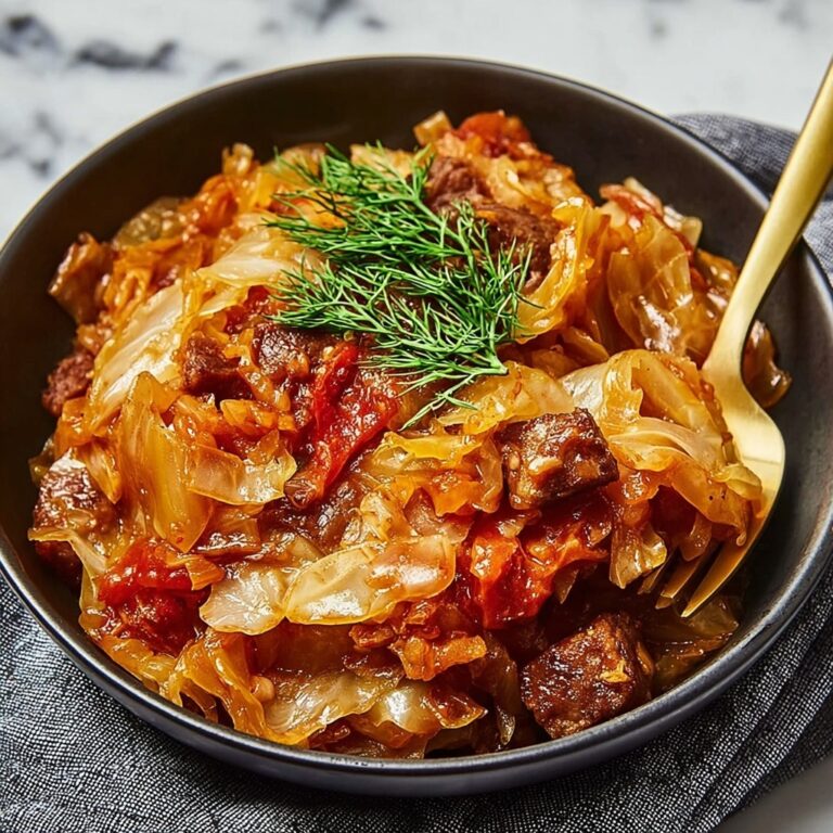 Mom’s Braised Cabbage Recipe