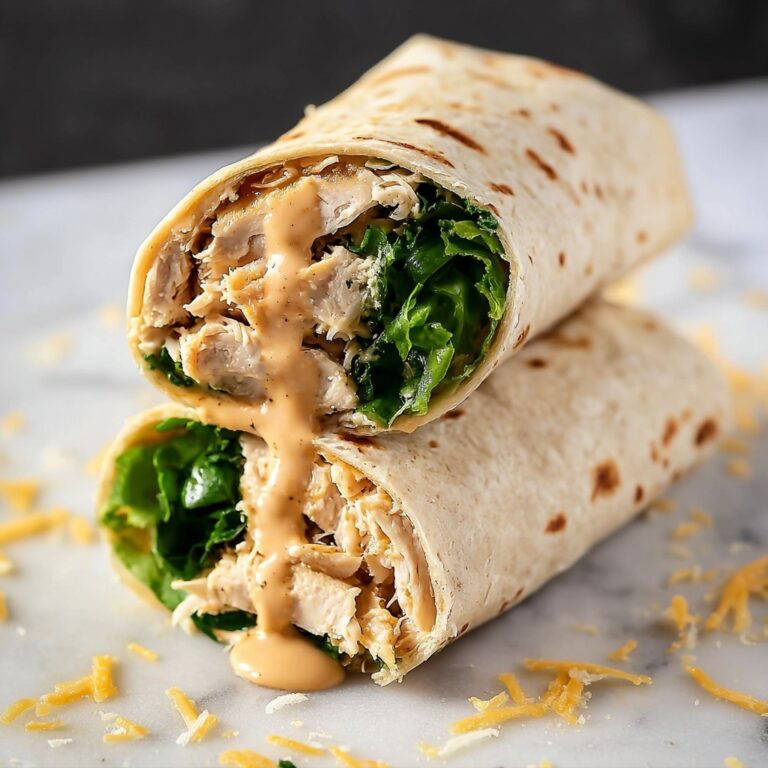 Crock Pot Chicken Caesar Wraps Recipe