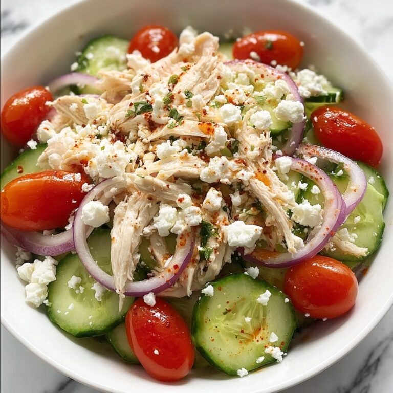 Chicken Bowl Cucumber Salad Recipe