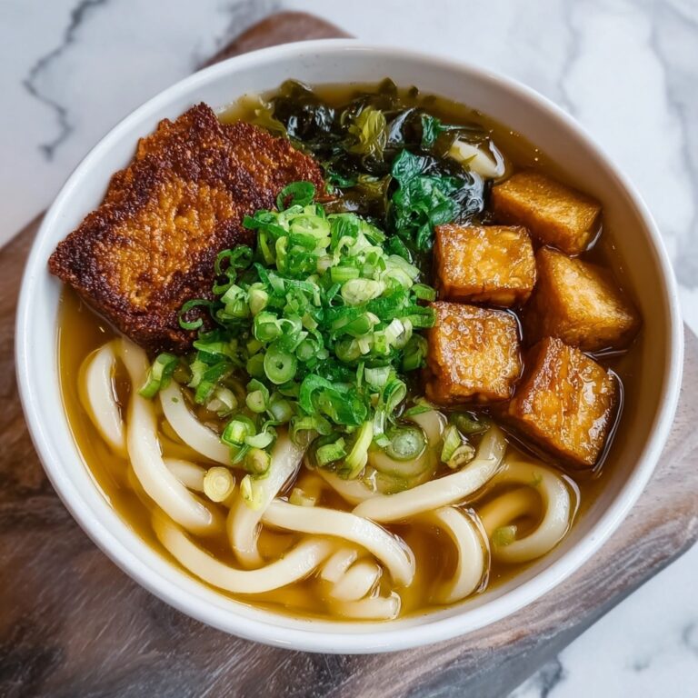 Japanese Curry Udon with Crispy Tofu Recipe