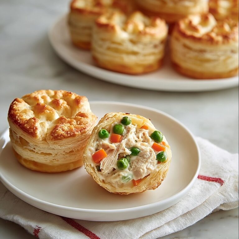 Mini Chicken Pot Pie with Grands Biscuits Recipe