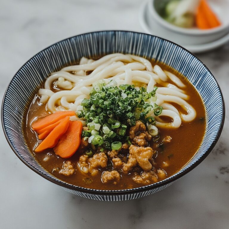 Savory Homemade Japanese Curry Udon for Cozy Weeknight Dinners Recipe