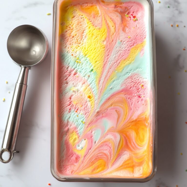 Jello Rainbow Sherbet Ice Cream Recipe