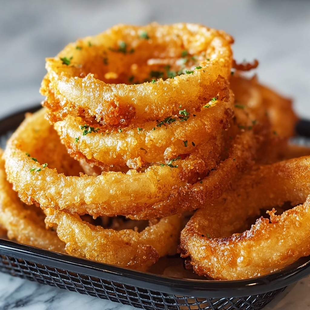 Air Fryer Frozen Onion Rings Recipe - Recipe Image